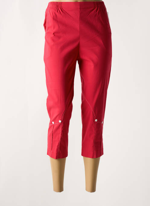 Pantalon trei sferturi roșu GEVANA femeie