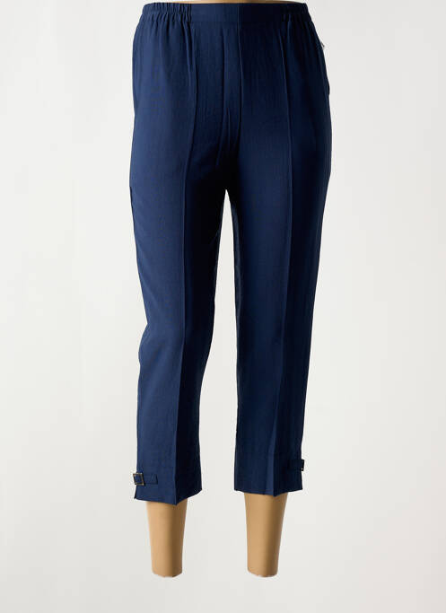 Pantalon trei sferturi albastru GEVANA femeie