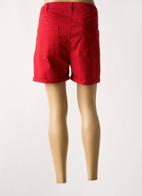 Șort roșu DELAHAYE femeie