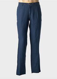 Pantalon drept albastru TERRITOIRE D'HOMME bărbat