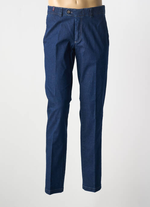 Blugi cu croială slim albastru TERRITOIRE D'HOMME bărbat