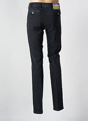 Pantalon chino elasticitate mărime normală negru MEYER bărbat