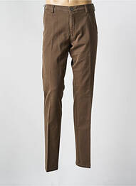 Pantalon chino elasticitate mărime normală verde MEYER homme
