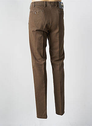 Pantalon chino elasticitate mărime normală verde MEYER bărbat