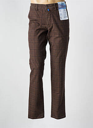 Pantalon chino elasticitate mărime normală maro M5 BY MEYER bărbat