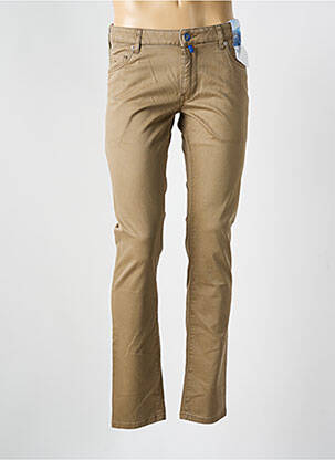 Pantalon slim elasticitate mărime normală maro M5 BY MEYER bărbat