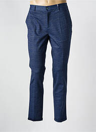 Pantalon slim elasticitate mărime normală albastru NO EXCESS homme