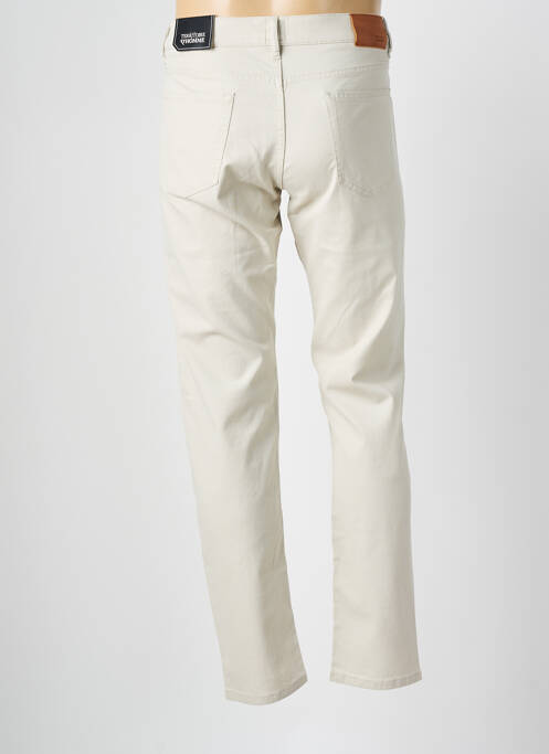 Blugi cu croială slim bej TERRITOIRE D'HOMME bărbat