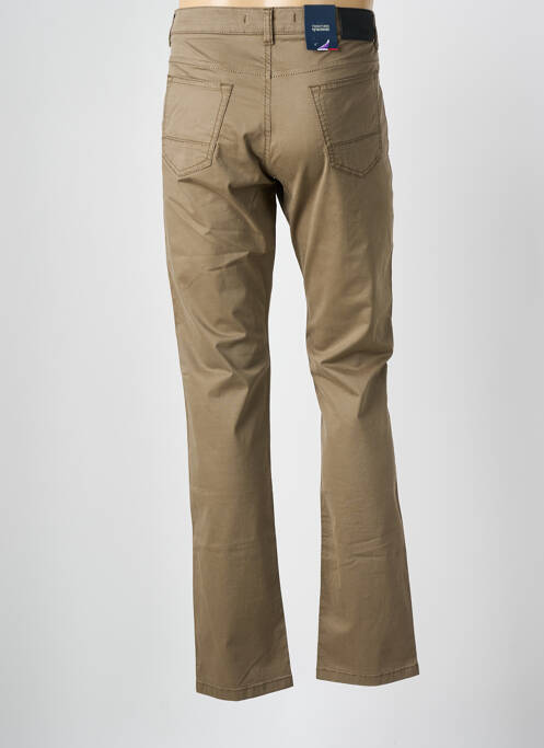 Pantalon slim maro TERRITOIRE D'HOMME bărbat