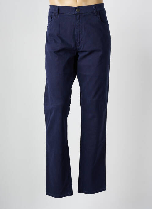 Blugi cu croială dreaptă albastru TERRITOIRE D'HOMME bărbat