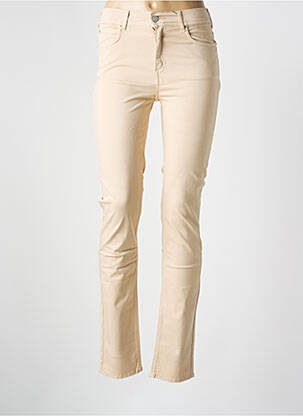 Pantalon slim buzunare bej CIMARRON femeie