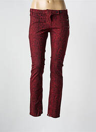 Pantalon slim buzunare roșu MAISON SCOTCH femeie