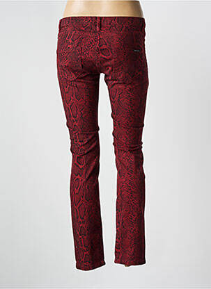 Pantalon slim buzunare roșu MAISON SCOTCH femeie