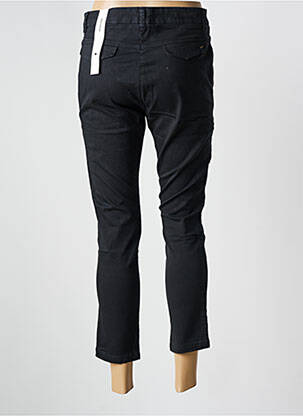 Pantalon 7/8 închidere cu fermoar sub clapetă cu nasturi negru RED LEGEND femeie