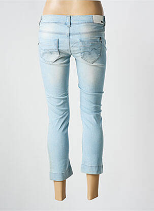 Pantalon trei sferturi buzunare albastru VERO MODA femeie