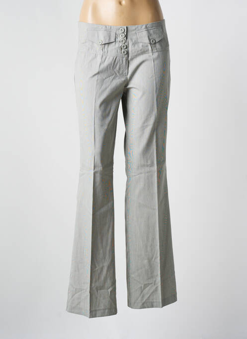 Pantalon evazat gri VERO MODA femeie