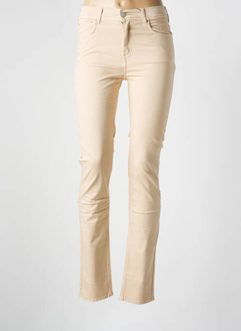 Pantalon slim bej CIMARRON femeie