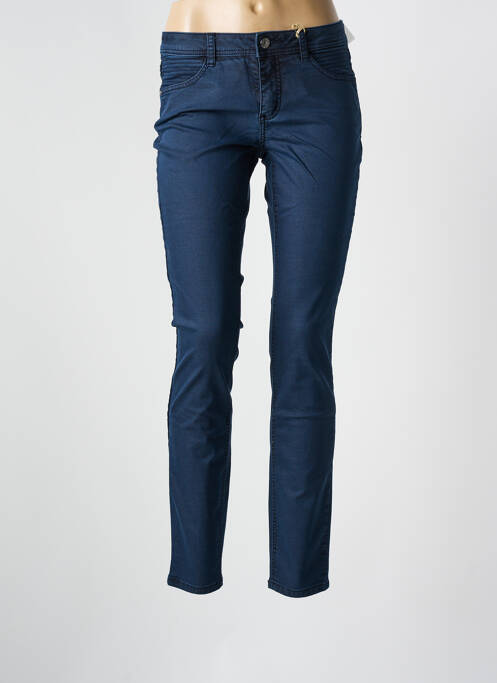 Pantalon slim albastru STREET ONE femeie