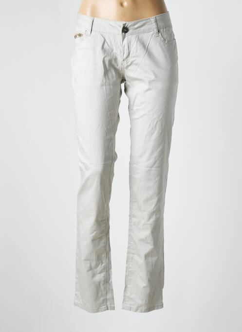 Pantalon drept gri KELLY BELL femeie
