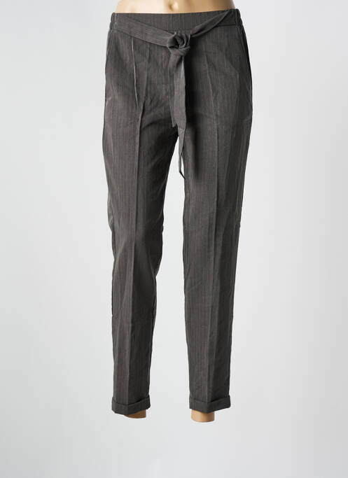 Pantalon 7/8 gri GRACE & MILA femeie