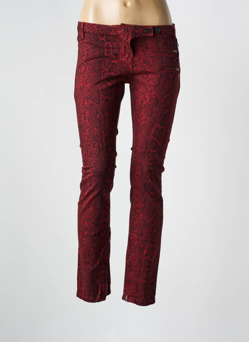 Pantalon slim roșu MAISON SCOTCH femeie