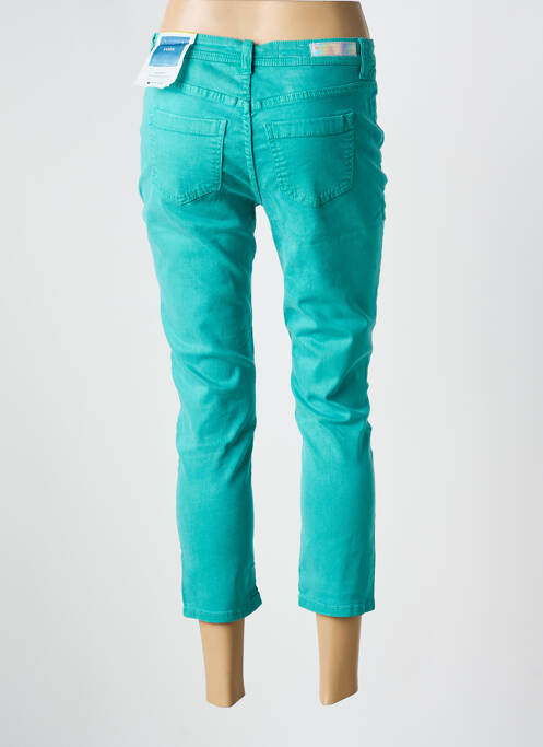 Pantalon trei sferturi elasticitate mărime normală albastru STREET ONE femme