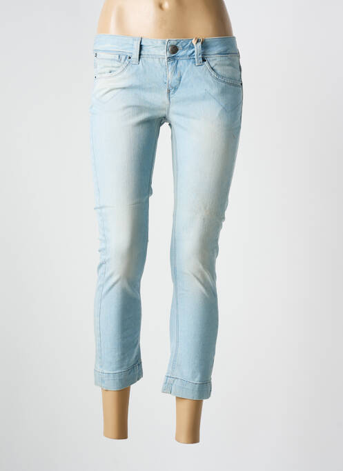 Pantalon trei sferturi albastru VERO MODA femeie