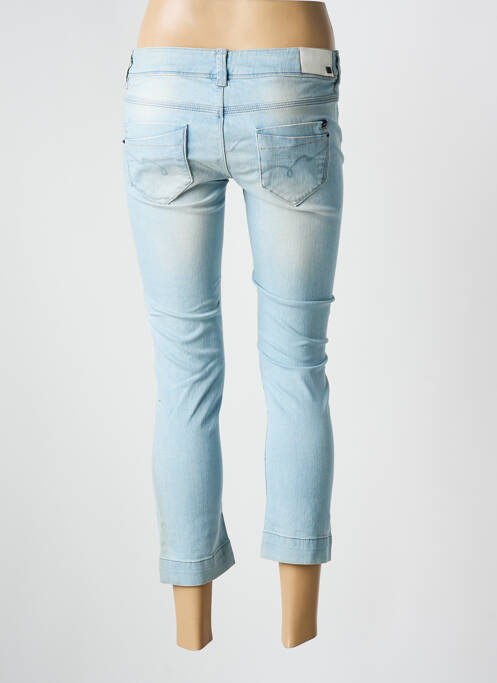 Pantalon trei sferturi albastru VERO MODA femeie