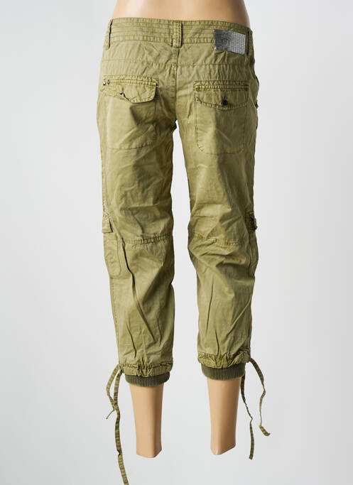 Pantalon trei sferturi verde VERO MODA femeie