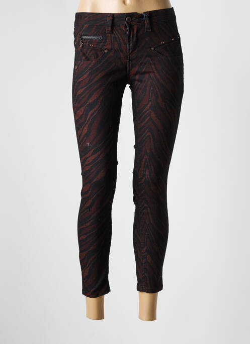 Pantalon 7/8 maro FREEMAN T.PORTER femeie