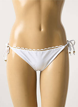 Chiloți de baie alb VERDISSIMA femeie