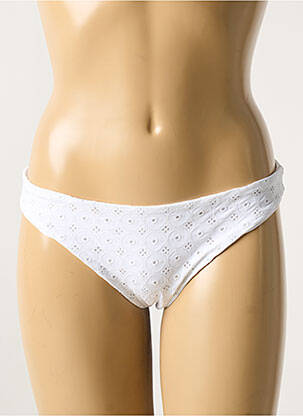 Chiloți de baie alb VERDISSIMA femeie