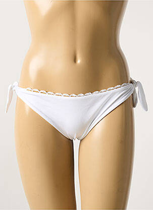 Chiloți de baie alb VERDISSIMA femeie