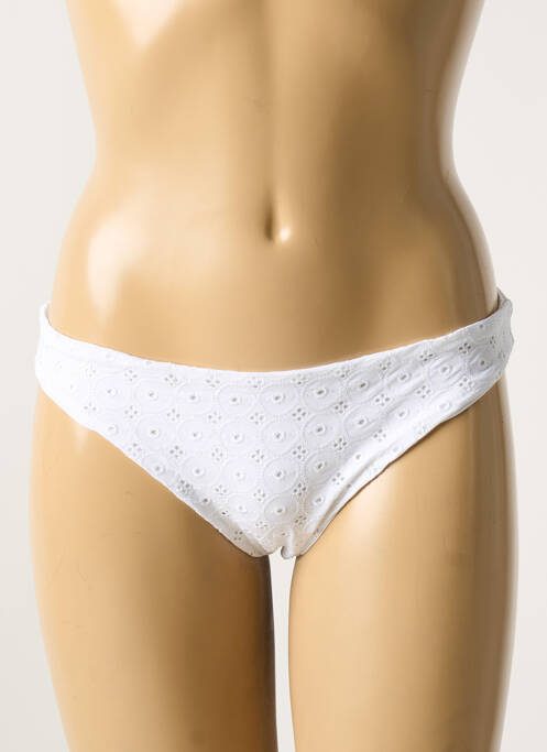 Chiloți de baie alb VERDISSIMA femeie