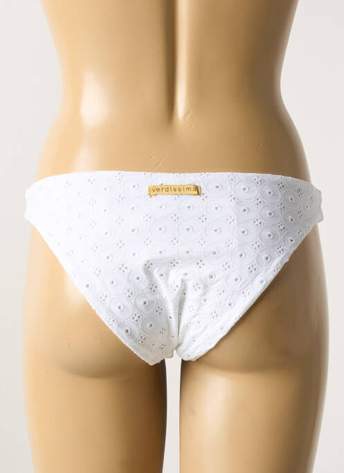 Chiloți de baie alb VERDISSIMA femeie