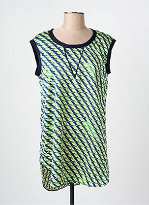 Tunică fără mâneci verde ARELINE femeie