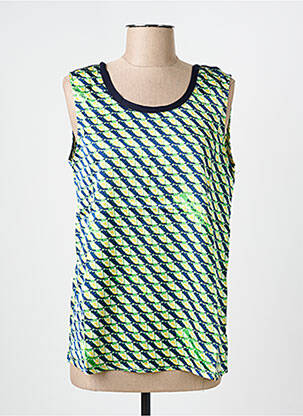 Tunică fără mâneci verde ARELINE femeie