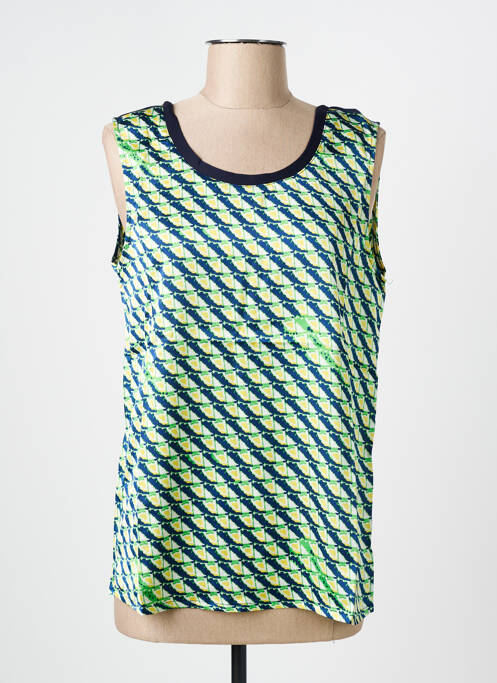 Tunică fără mâneci verde ARELINE femeie