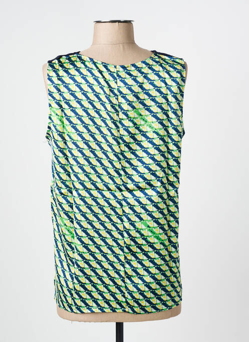 Tunică fără mâneci verde ARELINE femeie