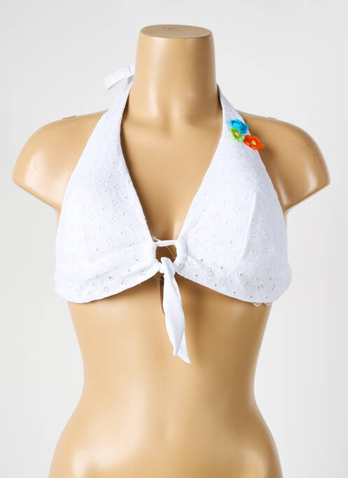 Sutien de costum de baie alb VERDISSIMA femeie