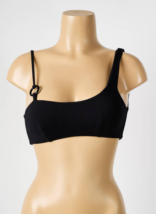 Sutien de costum de baie fără armatură sutiene negru VERDISSIMA femme