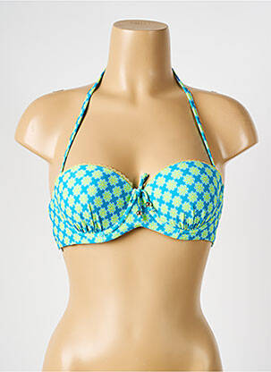 Sutien de costum de baie albastru VERDISSIMA femeie