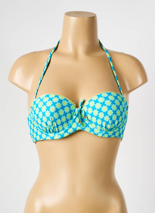 Sutien de costum de baie albastru VERDISSIMA femeie