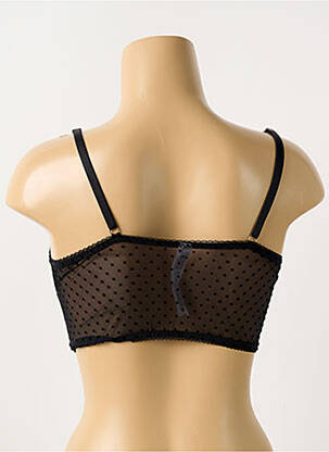 Sutien fără armatură bralete negru VERDISSIMA femeie