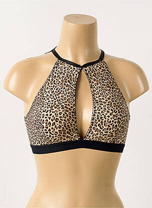 Sutien fără armatură bralete maro VERDISSIMA femme