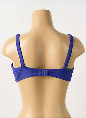Sutien de costum de baie elasticitate sutien balconet cu decolteu înalt albastru CURVY KATE femeie