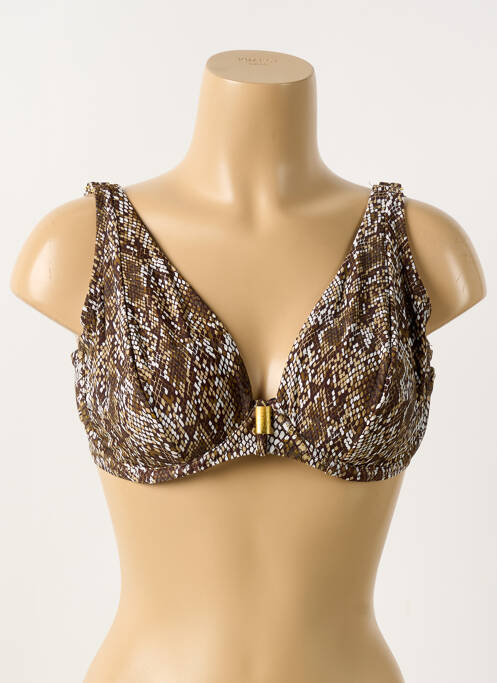 Sutien de costum de baie maro DEIDAD femeie