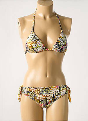 Costum de baie din două piese galben VERDISSIMA femeie