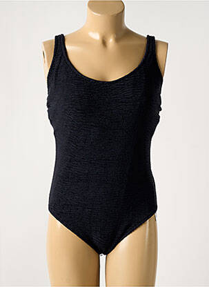 Costum de baie dintr-o singură piesă elasticitate negru FREYA femeie