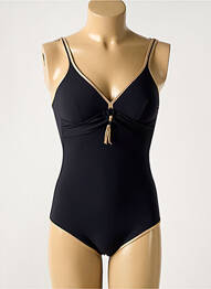 Costum de baie dintr-o singură piesă elasticitate negru ANITA femme